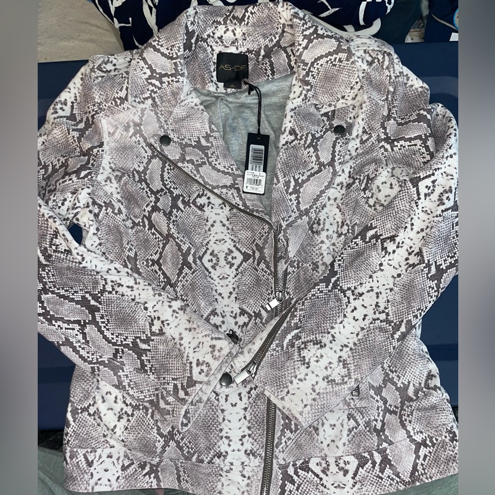 NWT AS by DF suede jacket
